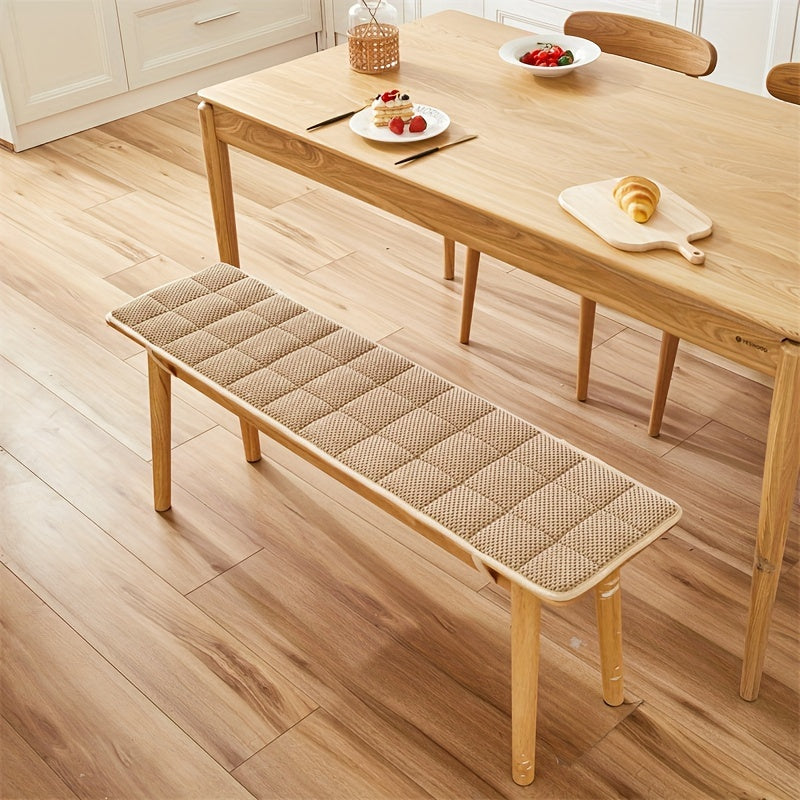 LineaSeat | Geometrisch Bankkussen – Verdikt Lang Zitkussen, Gewatteerd Stoelkussen