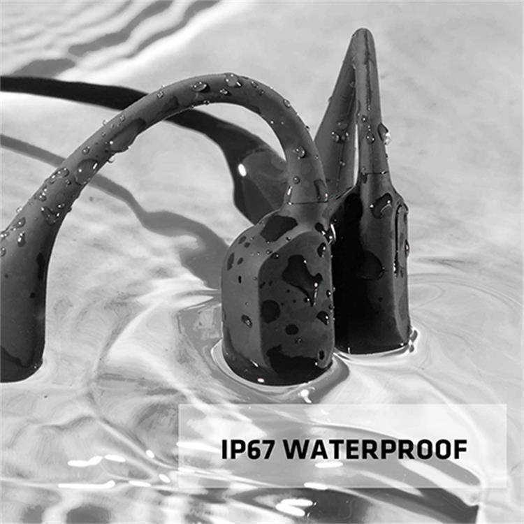 WaveBud | Waterdichte hoofdtelefoon met beengeleiding - Draadloze Bluetooth-stereo, open oor