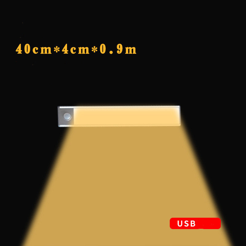 SlimBeam | Ultradunne LED kastlamp met bewegingssensor - Draadloos, Oplaadbaar