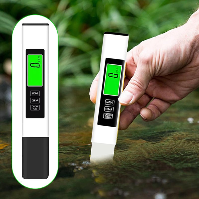 AquaScan | 4-in-1 digitale waterkwaliteitsmeter – TDS-, EC-, PPM- en temperatuurmeter