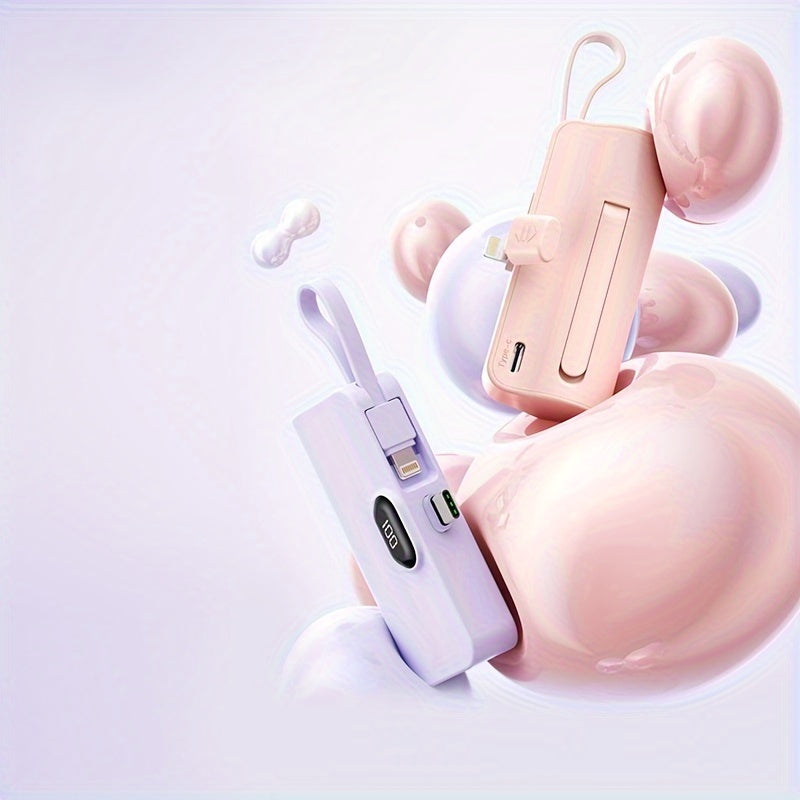 VoltMate | Mini USB-C snelladende powerbank 5000 mAh voor alle apparatent