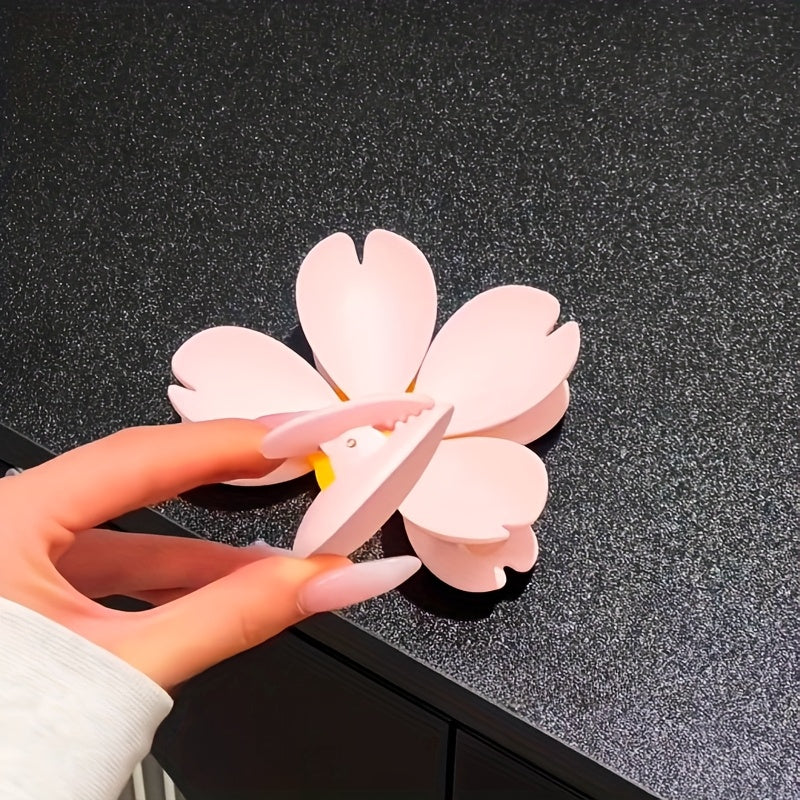 SakuraClip | Roze Kersenbloesem Koelkastmagneet Clip – Decoratieve Bloemenmagneet voor Keuken