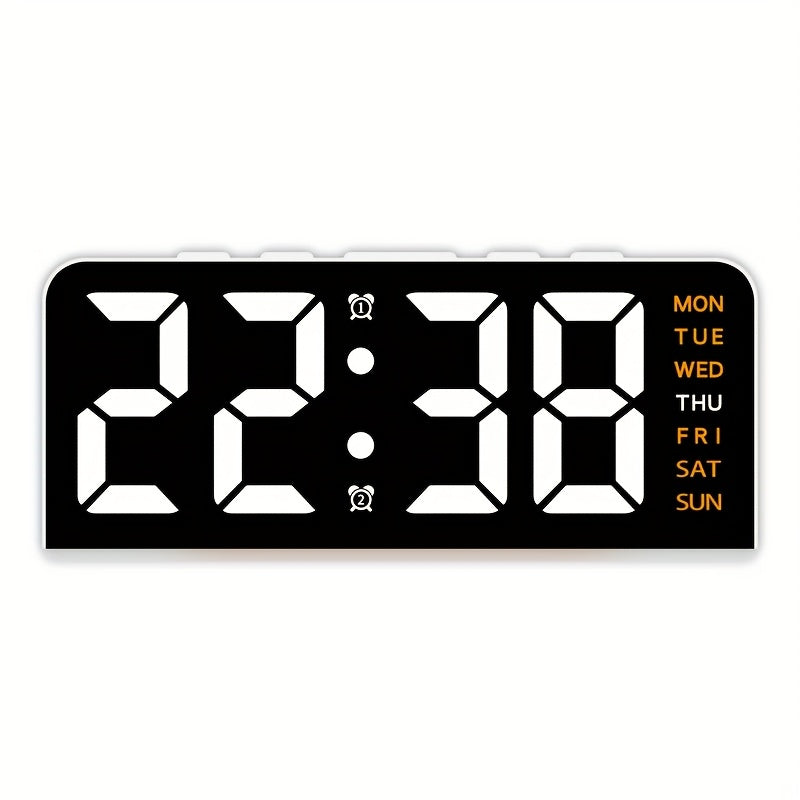 TimePulse | Digitale LED Wekker met Nachtlampje - Stil & Modern Ontwerp