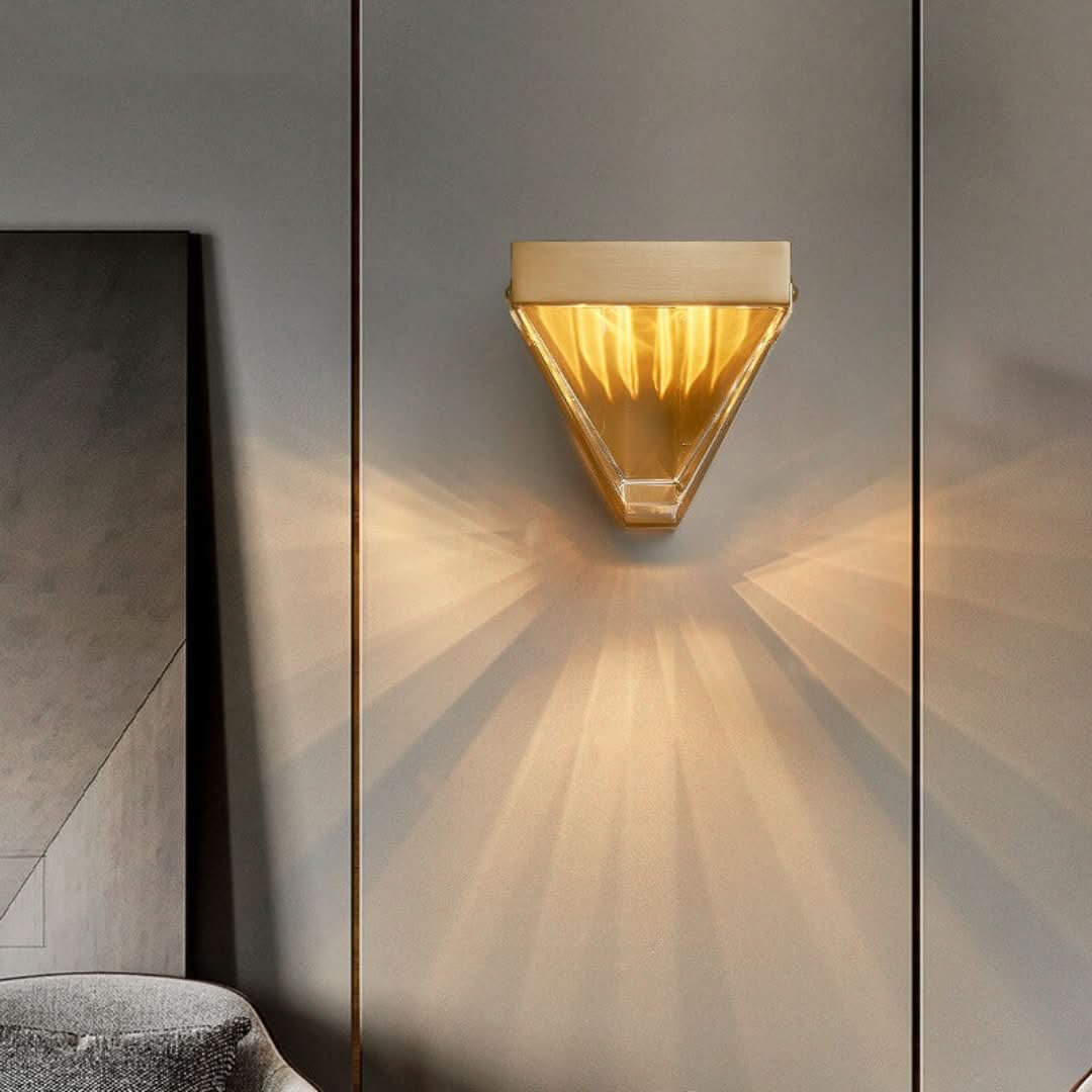 NovaLume | Stijlvolle Geometrische LED Wandlamp - voor Woonkamer, Slaapkamer en Hal