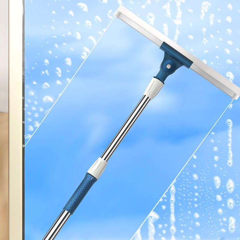 HydroWiper | Watervloerwisser met siliconenblad – Streepvrije vloerwisser, schoonmaakgereedschap