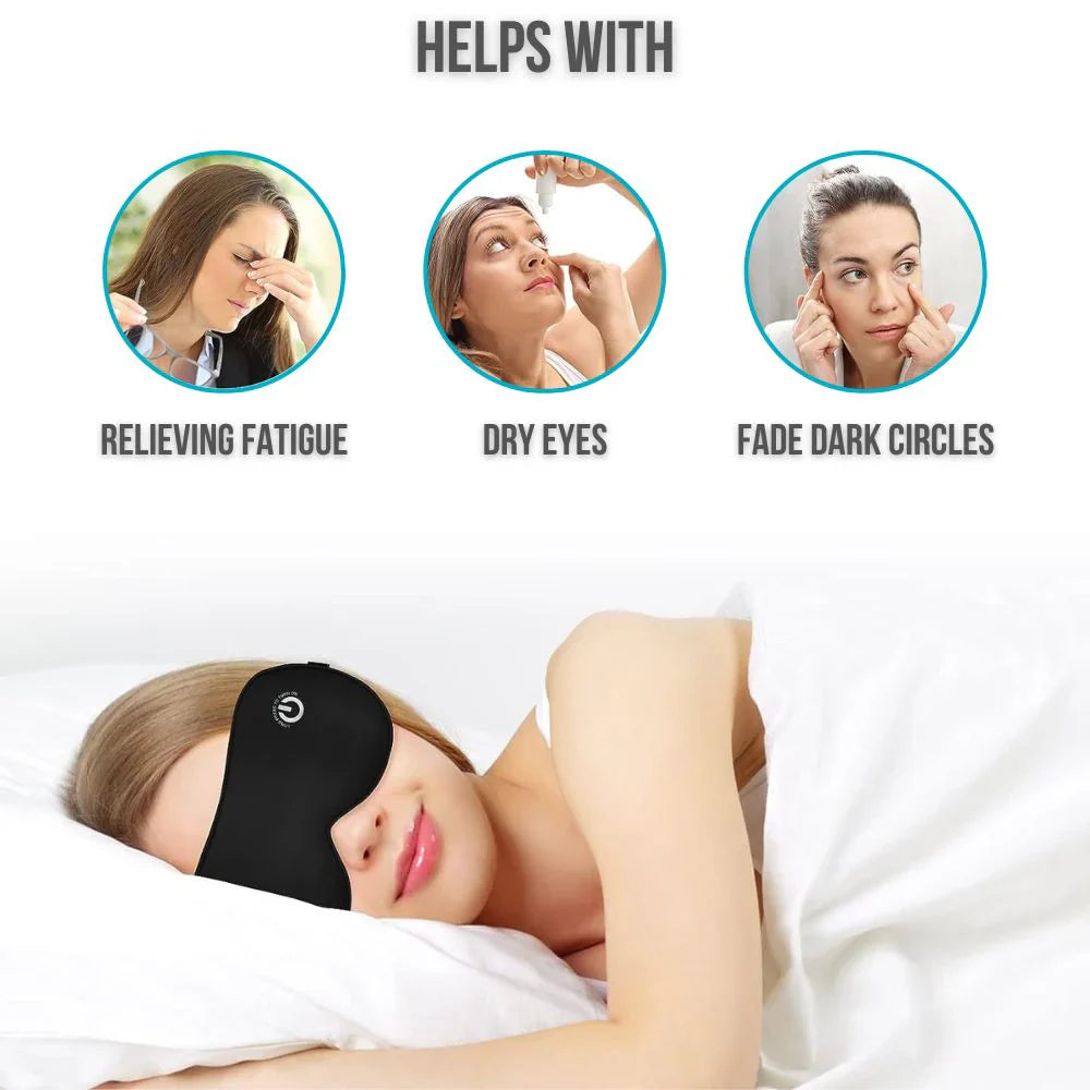 BlinkEase | Oplaadbare oogwarmer – Verlichting bij droge ogen en spanning