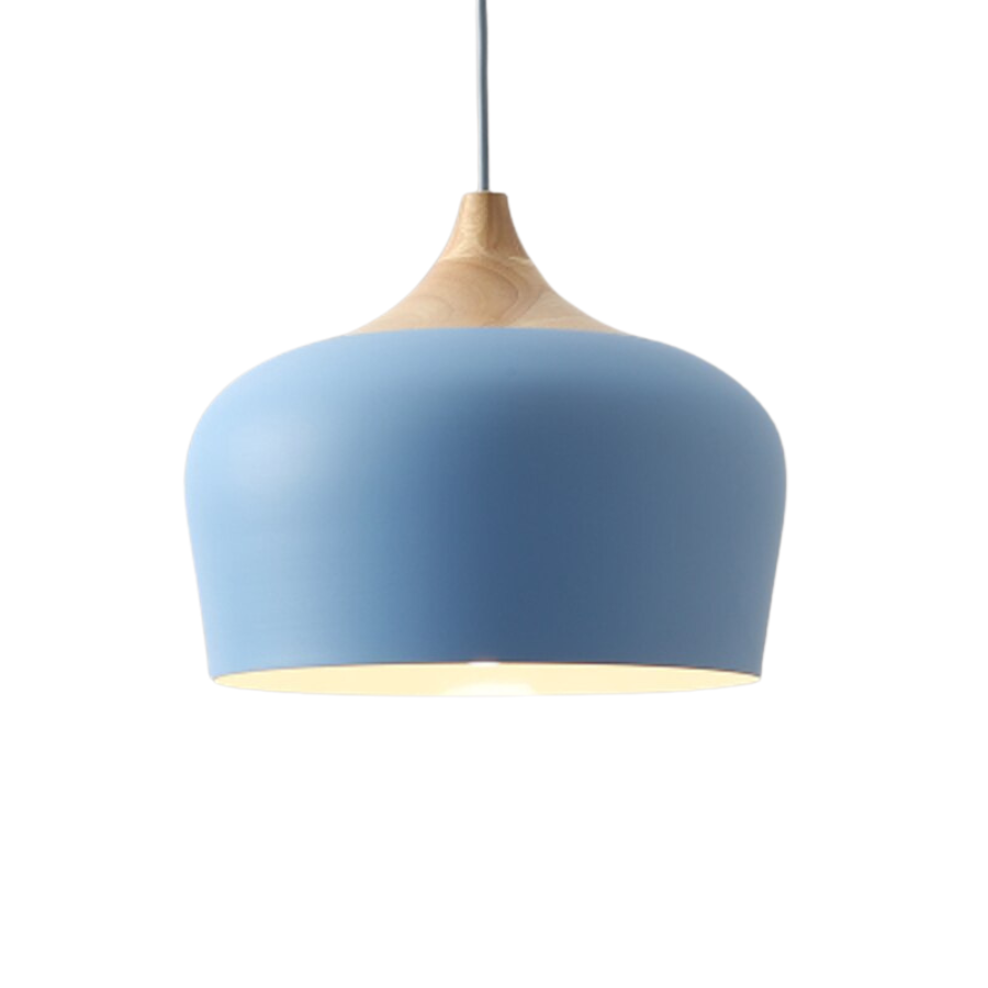 PastelDome | Minimalistische Pastel Koepel Hanglamp - Macaron Ontwerp voor modern wonen