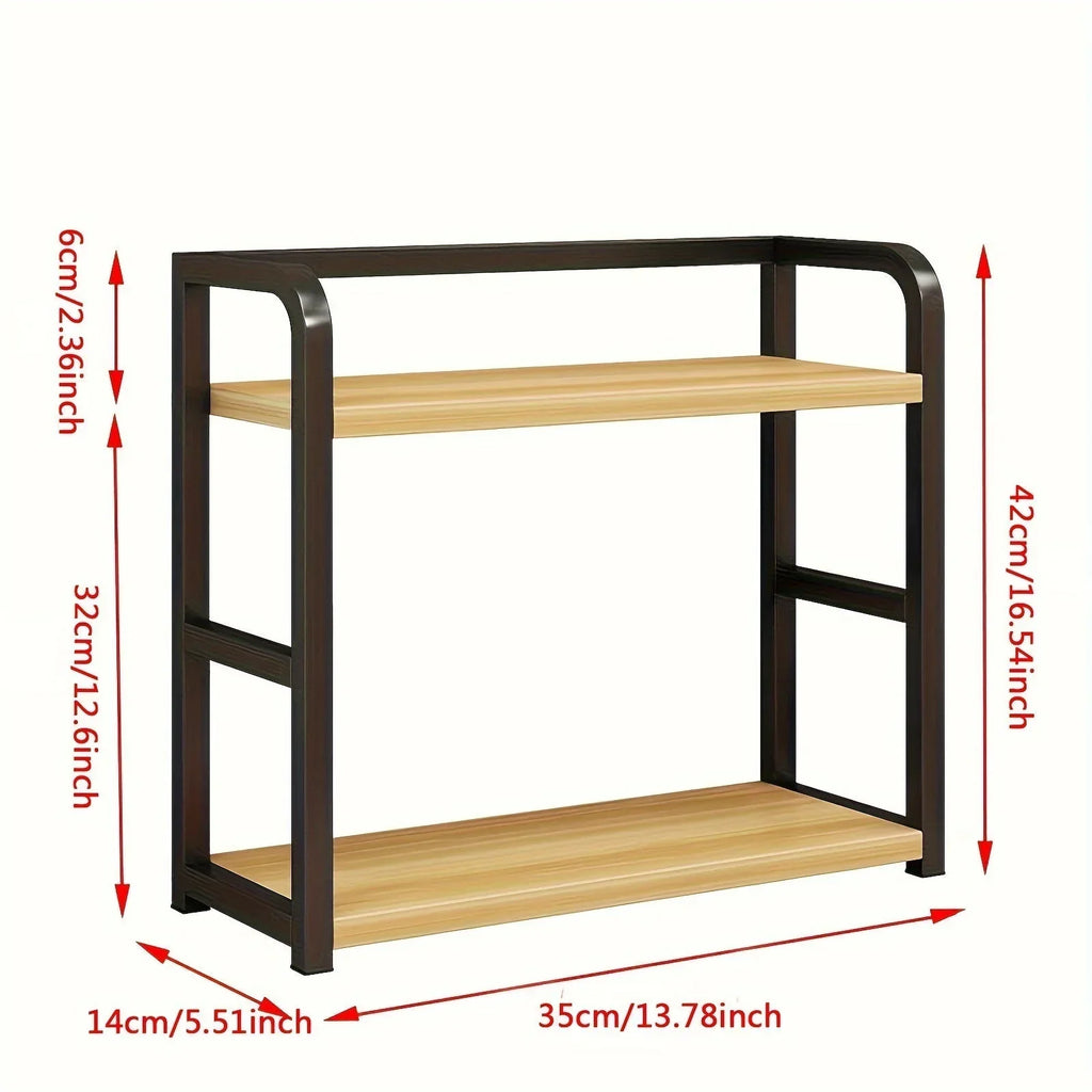 KitchenGlint | Strakke roestvrijstalen wandplank – Moderne keukenorganizer en duurzaam opbergrek