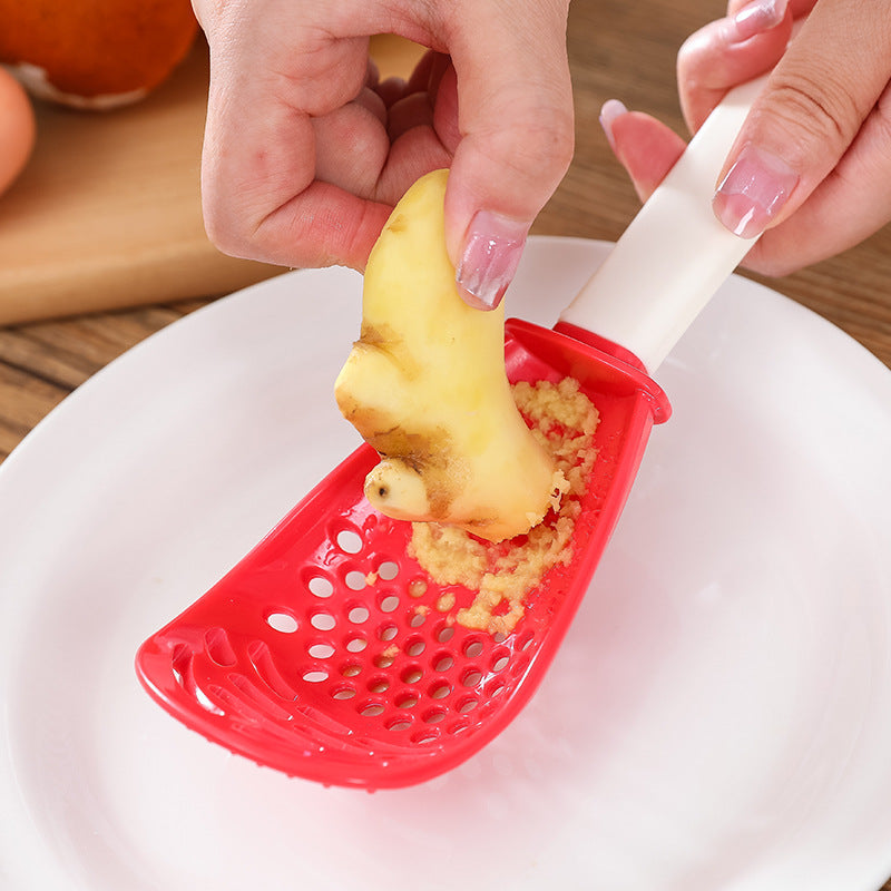 FlexSpoon | Alles-in-één keukenschep – roeren, pureren, uitlekken en persen, hittebestendig, gemakkelijk schoon te maken