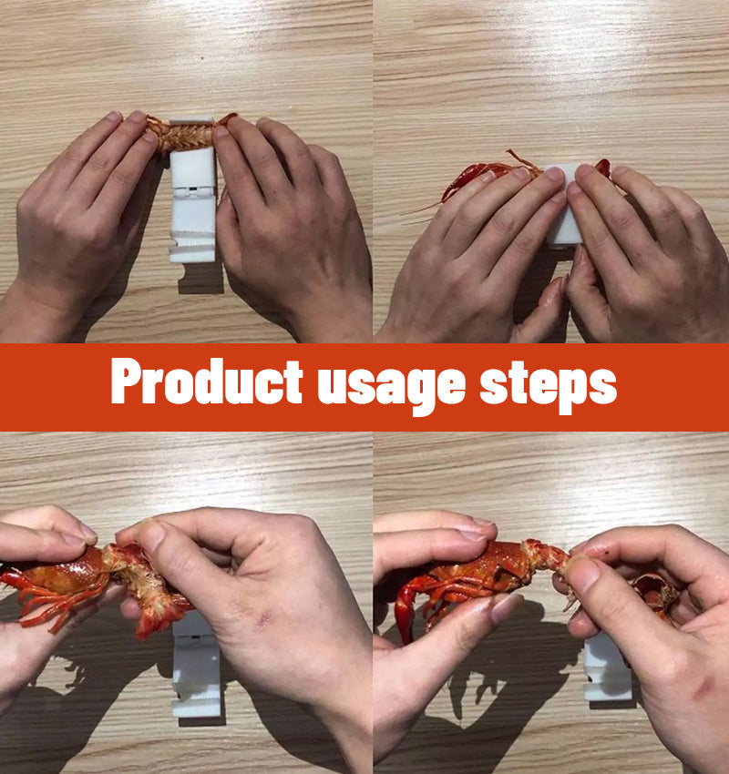 ShrimpNip | Garnalenpeller – Handig hulpmiddel voor gekookte garnalenstaarten