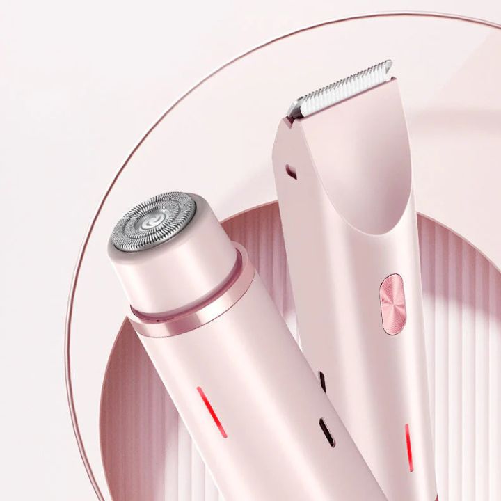 GlamShave | 2-in-1 dames gezichts- en lichaamstrimmer voor zacht ontharen