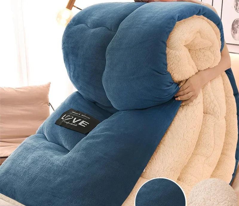 PlushCloud | Ultrazachte pluche deken - Knus, warm en comfortabel met fleece gevoerde deken