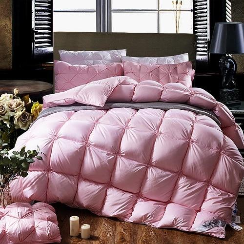 DreamLoft | Premium gewatteerd donzen dekbed – hypoallergeen, beddengoed voor alle seizoenen voor ultiem comfort