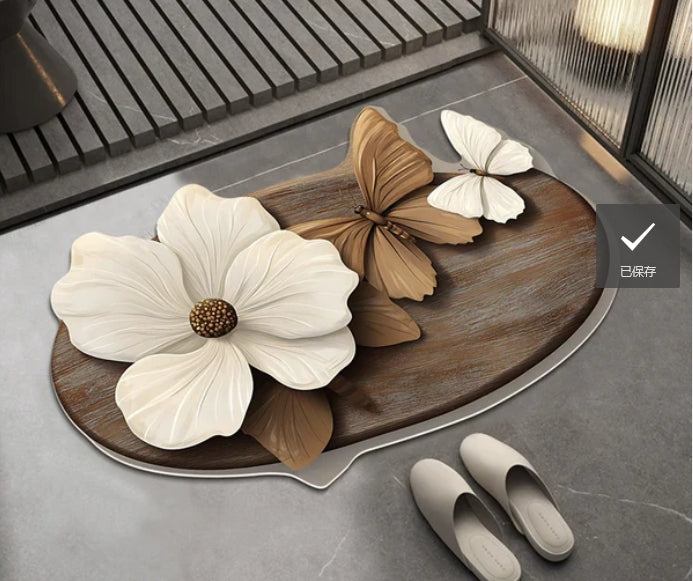 BathPod | 3D antislip badmatten set – sneldrogend, veilig en comfortabel badmatje