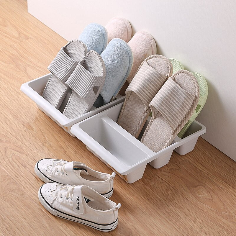 OrganizStep | Moderne schoenenrek met meerdere lagen – Ruimtebesparende opbergoplossing voor sneakers en laarzen