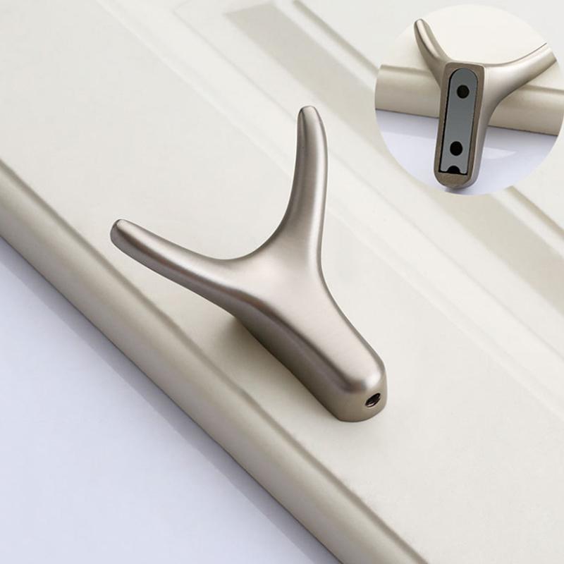 EliteHook | Hoorn Wandhaken – Elegante Mini Kapstokhaken, Metalen Wanddecoratie