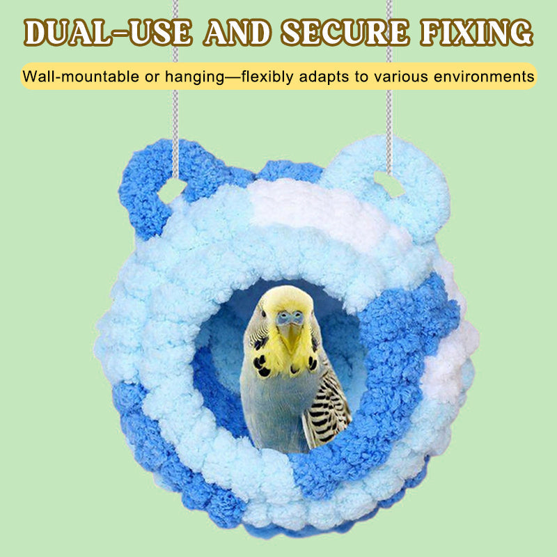 BirdHug | Gezellig winternest voor kleine vogels en papegaaien