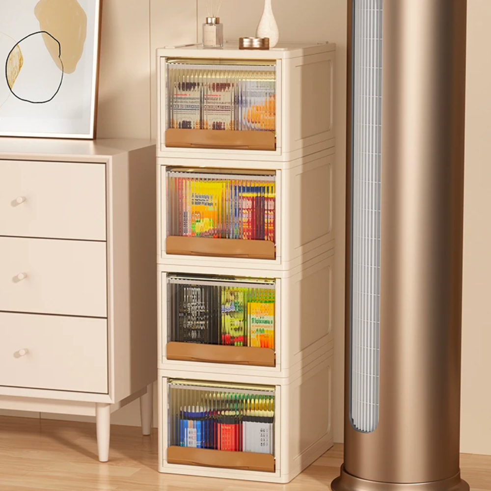 StackLine | Modulaire stapelbare opbergdoos – ruimtebesparende organizer voor thuis