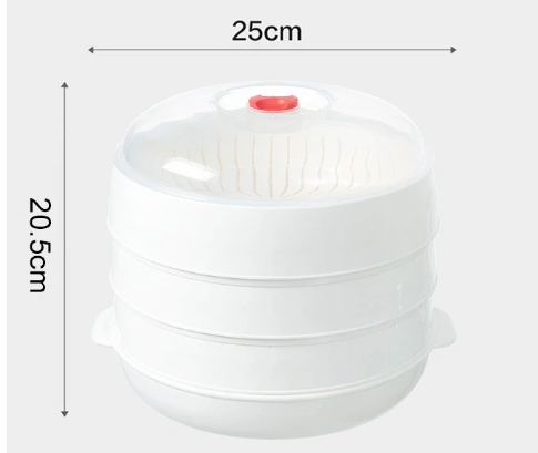 MicroChef | Magnetronstoompan voor snelle en gezonde maaltijden