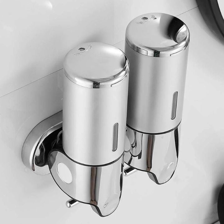GlitzyLather | Elegante zeepdispensers voor aan de muur - Luxe badkameraccessoires