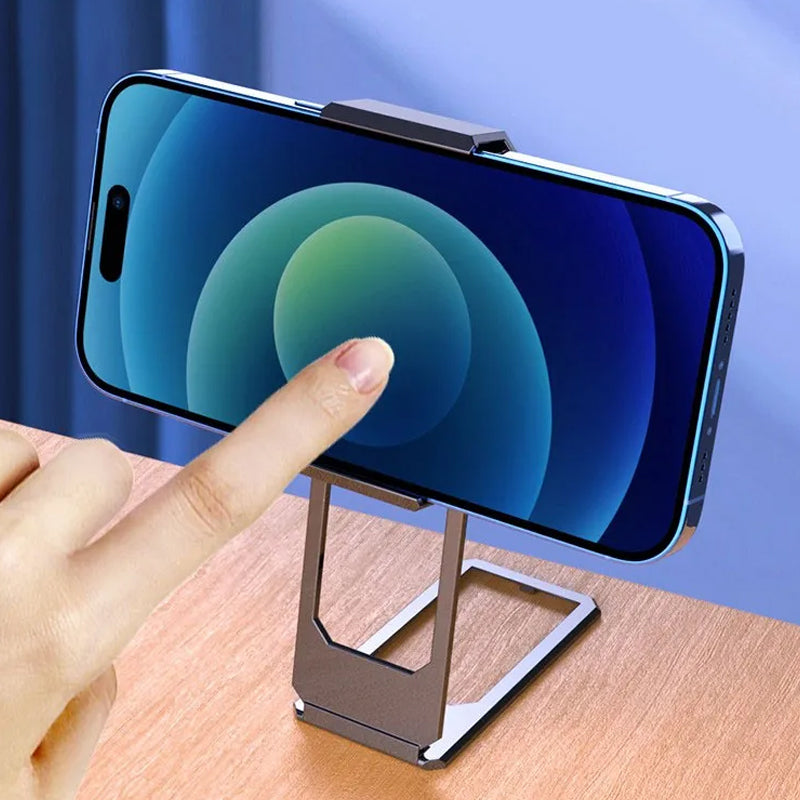 Griply | Opvouwbare Achterclip Telefoonhouder – Verstelbare Stand, Vinger-ring Grip