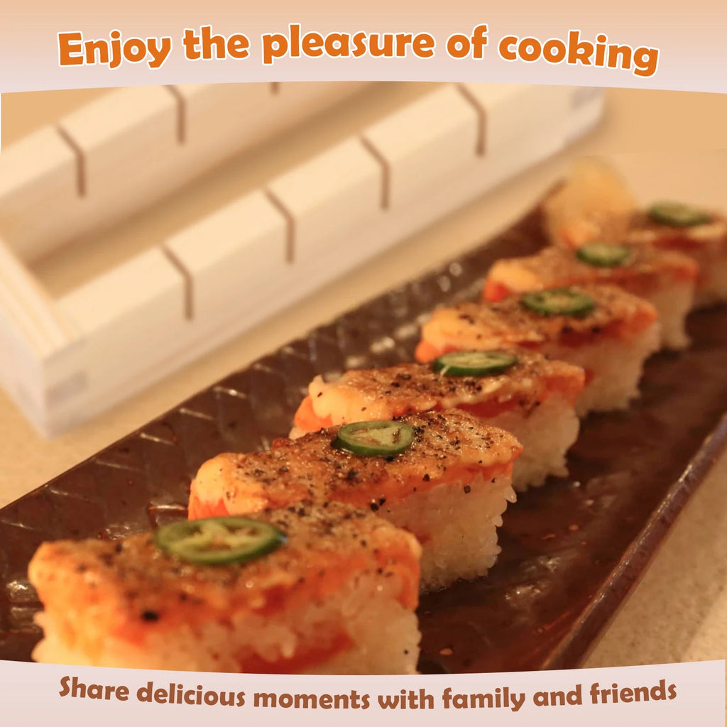 SushiForm | Handgemaakte Houten Sushi Persvorm – Traditionele Oshizushi Maker