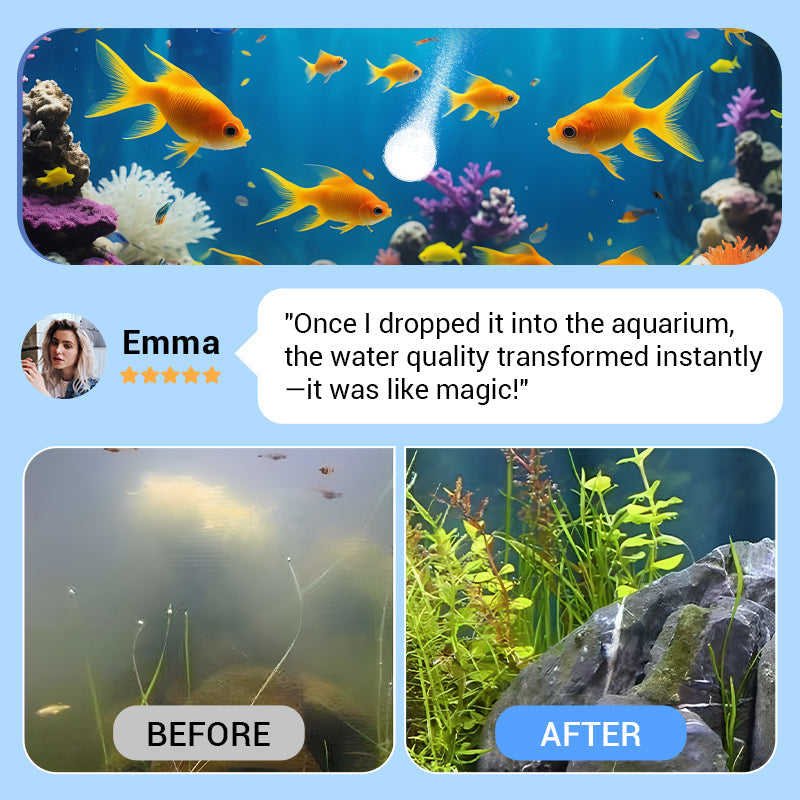 OceanicPure | Aquarium Purify – Snelle, veilige watertabletten