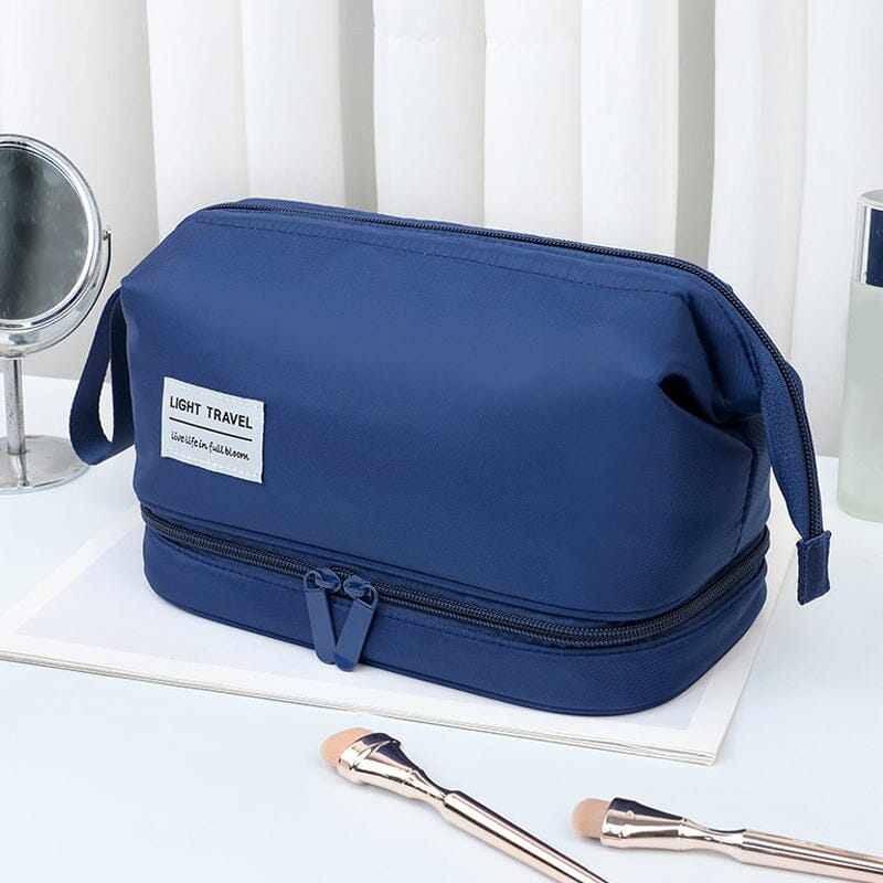 CapaciBag | Grote Waterdichte Toilettas - Ruime Oxford & Nylon Organiser met Droog/Nat Scheiding