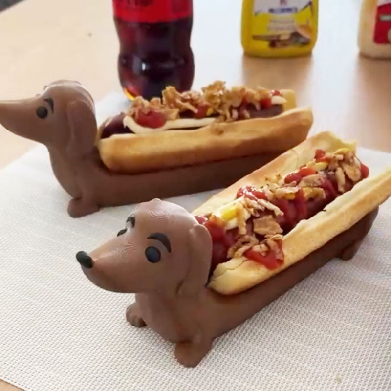 SnackTray | Hotdog- en snackhouder – Herbruikbaar serveerbord voor feestjes
