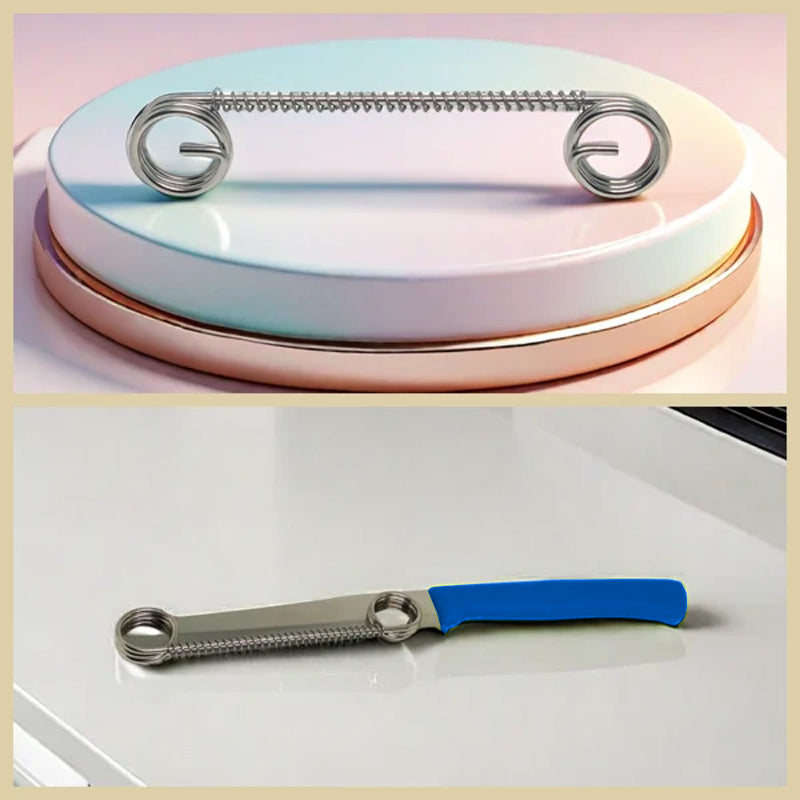 EdgeSwift | Snel snijmes – Roestvrijstalen keukenmes voor fruit en groenten