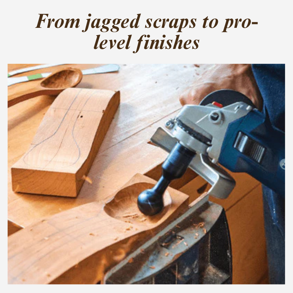 Engravix | Set roterende frezen van koolstofstaal – bolvormige frezen voor houtbewerking en graveren