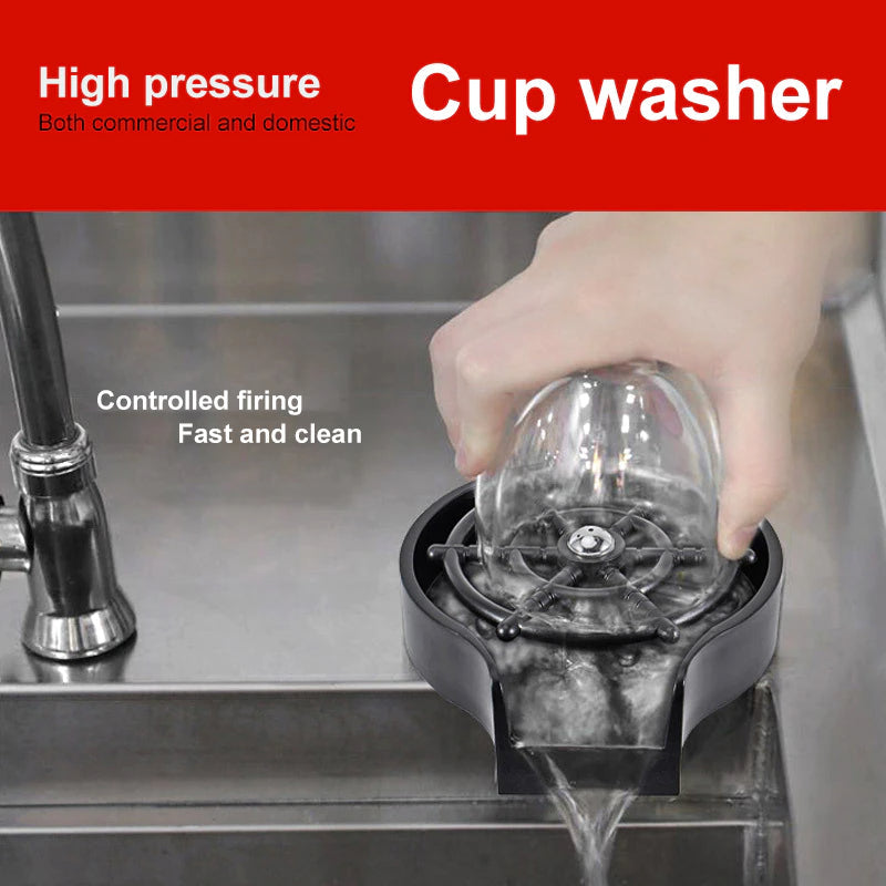 RinsePro | Automatische Glazenwasser - Snel Schoon Bar & Keuken Glazen Spoelen Gereedschap