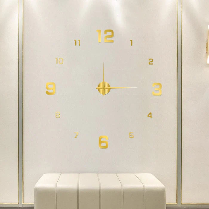 Veloce | Unieke Designer Wandklok - Grote Decoratieve Woondecoratie & Kantoor Wandkunst