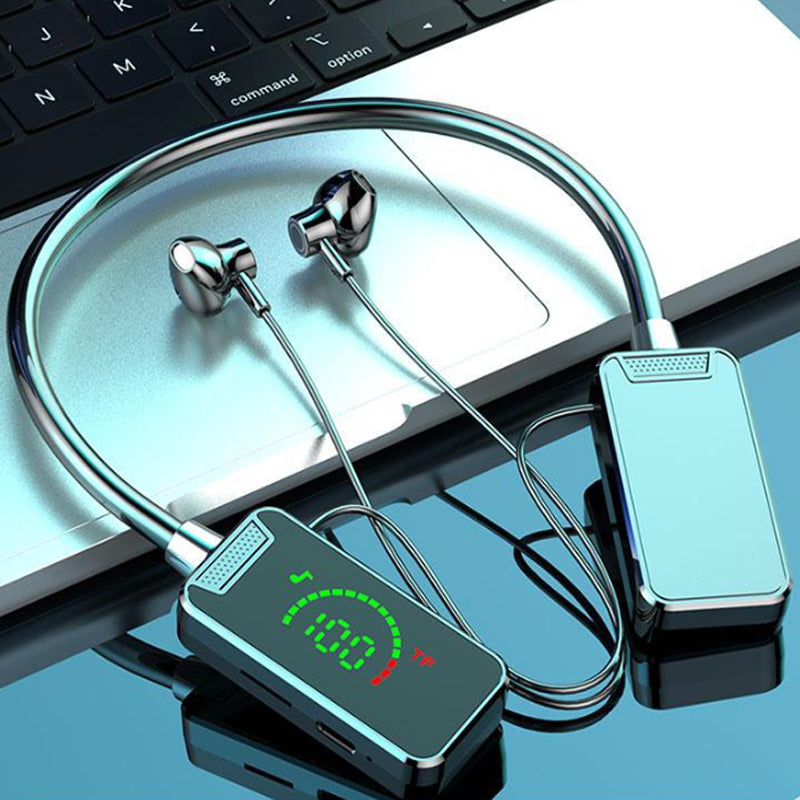TideTunes | Waterdichte Bluetooth-nekbandkoptelefoon met display