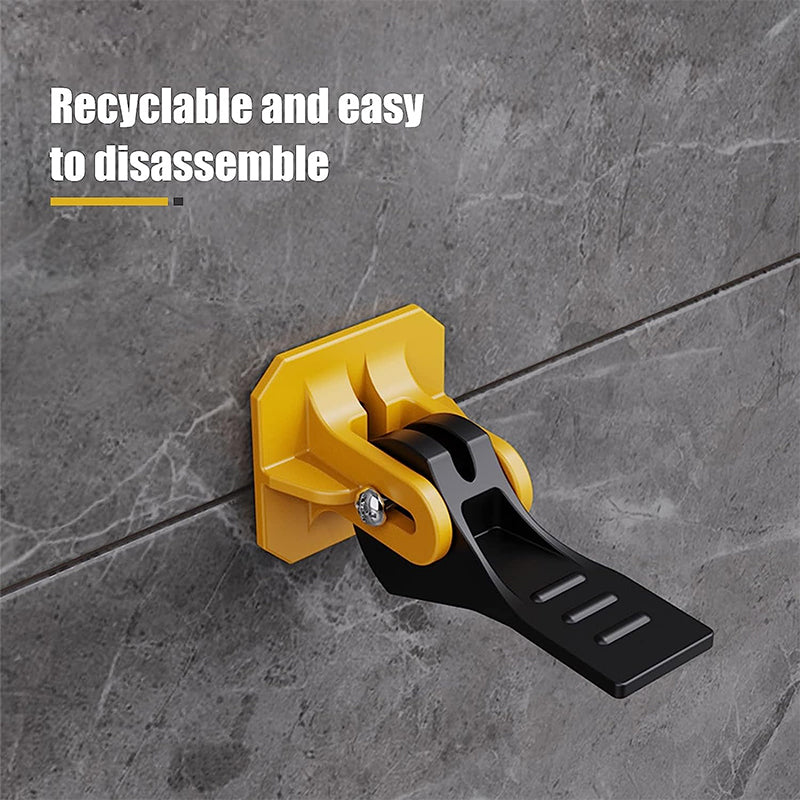 TilaFix | Tegelnivelleringssysteem – Set met clips en wiggen van 2 mm voor vloer- en wandtegels