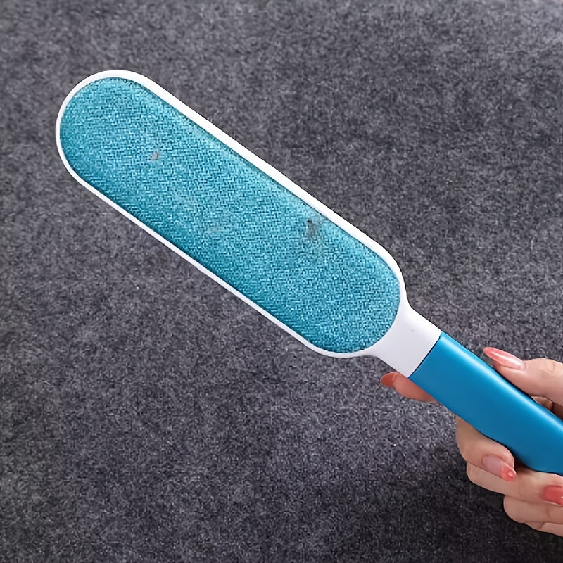 FuzzGone | Dubbelzijdige huisdierhaarverwijderborstel - handmatige elektrostatische pluizenreiniger voor kleding, meubels, beddengoed, tapijten