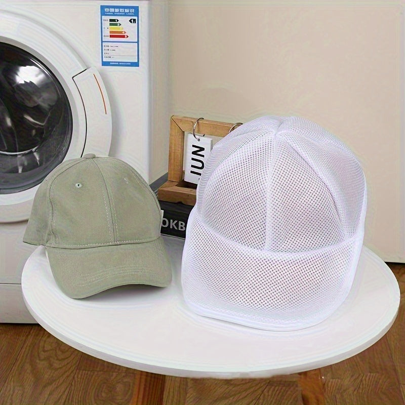 LaundriCap | Hoed-wasset - Mesh Hoedenwaszak & Hoedenrek Kooi, voorkomt vervorming, Machinewasbare Hoedbeschermer Set