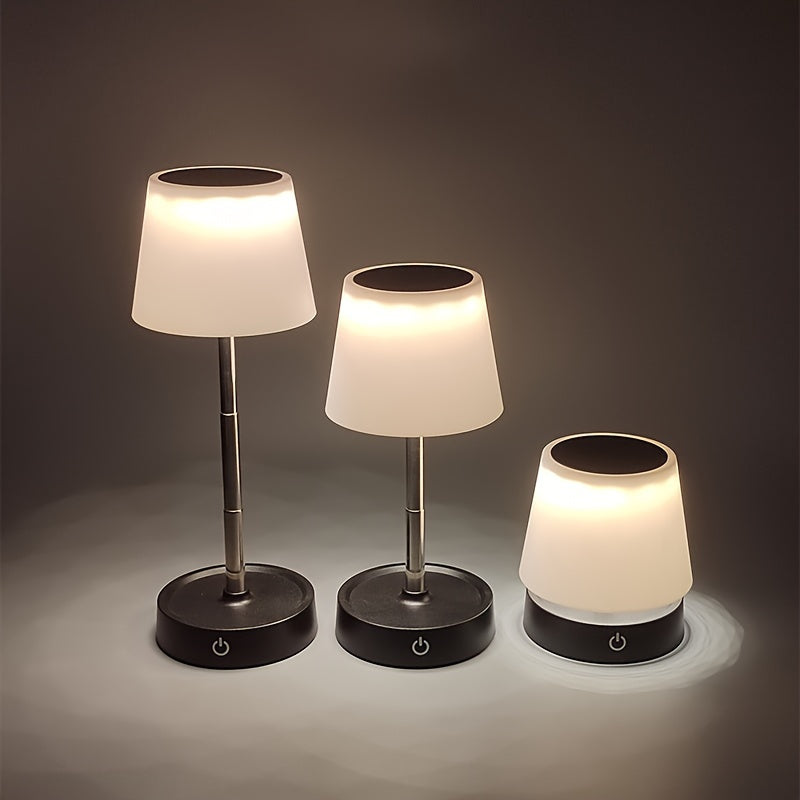 LumiFold | Inklapbare LED Tafellamp - Draagbaar, Draadloos, Dimbaar met Aanraakbediening