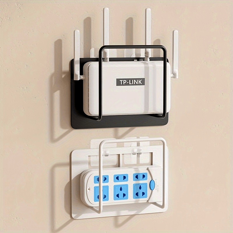 RouterShelf | Wandplank voor Router zonder Boren, Houder voor WiFi-router en Settopbox