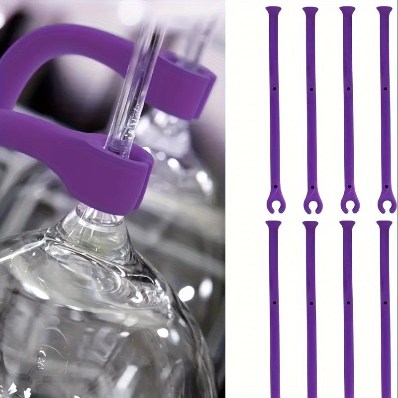 CupGuard | 4/8 stuks siliconen glazenhouder – veilige, verstelbare en vaatwasmachinebestendige glazenhouder