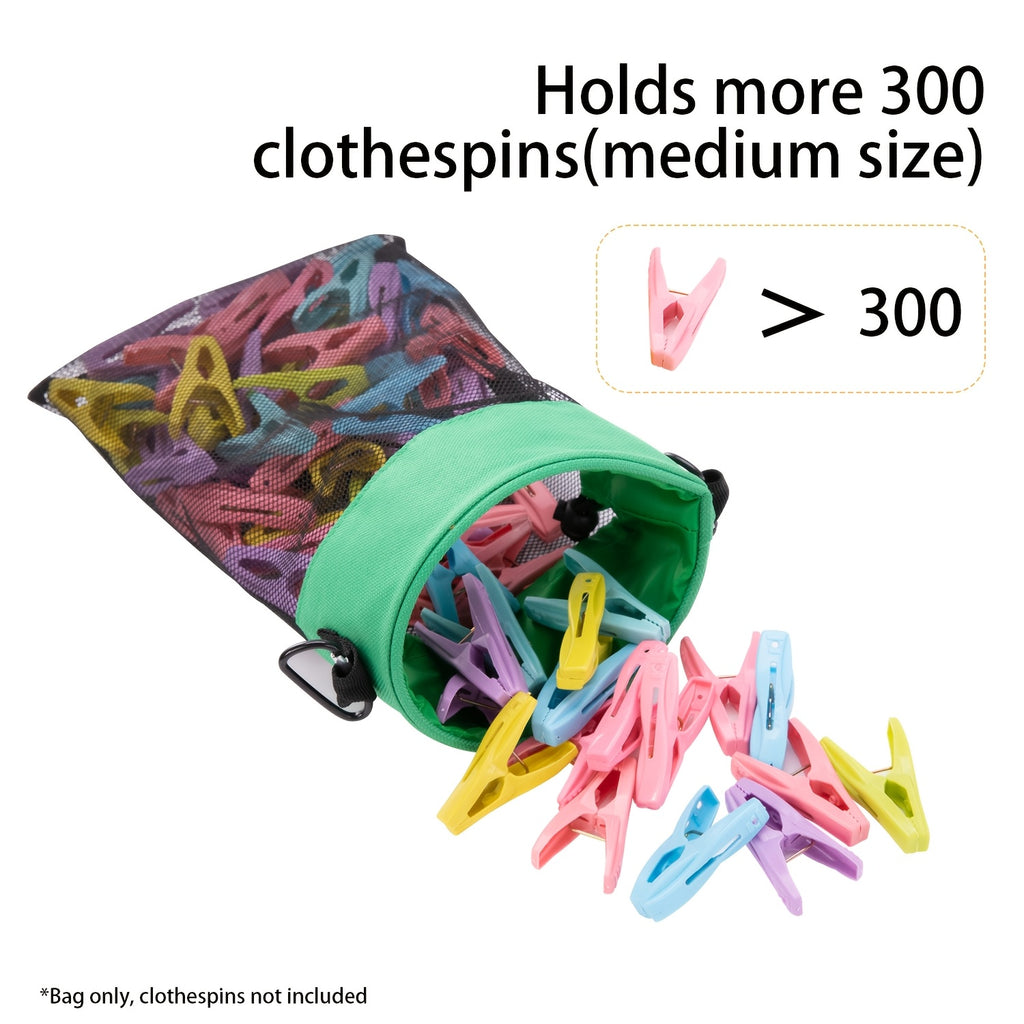 MeshNest | Ademende mesh opbergtas voor kleding met haken