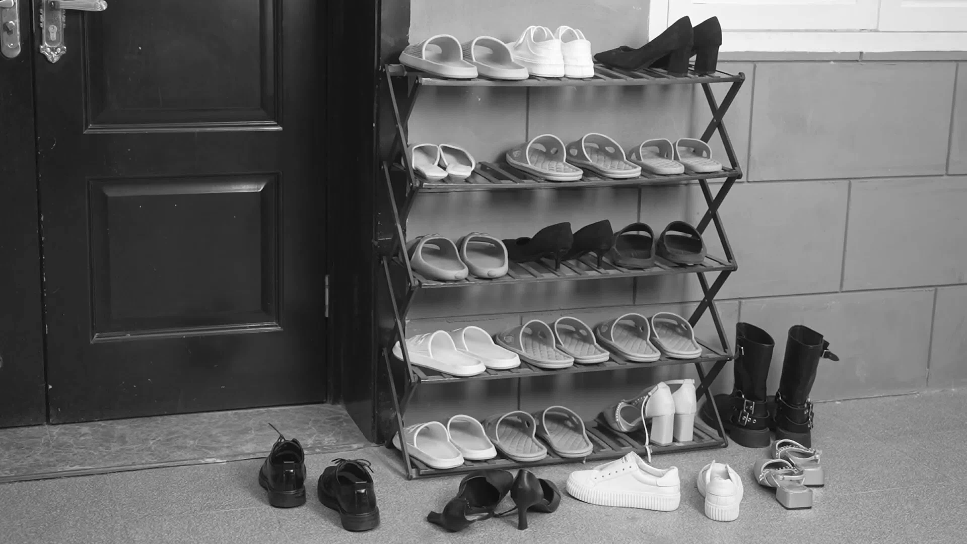 ShoeCaddy | Over-de-Deur Schoen Organizer met 24/35 Grote Gaaspockets – Hangende Schoenenrek