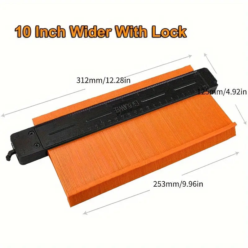 ExactoForm | Contourmeterprofielgereedschap met vergrendeling – Kopieer onregelmatige vormen