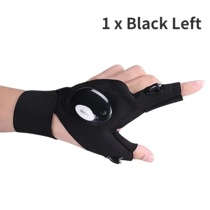 LightGlove | LED-zaklamp handschoenen – handsfree werklamp, waterdichte vingerlampen