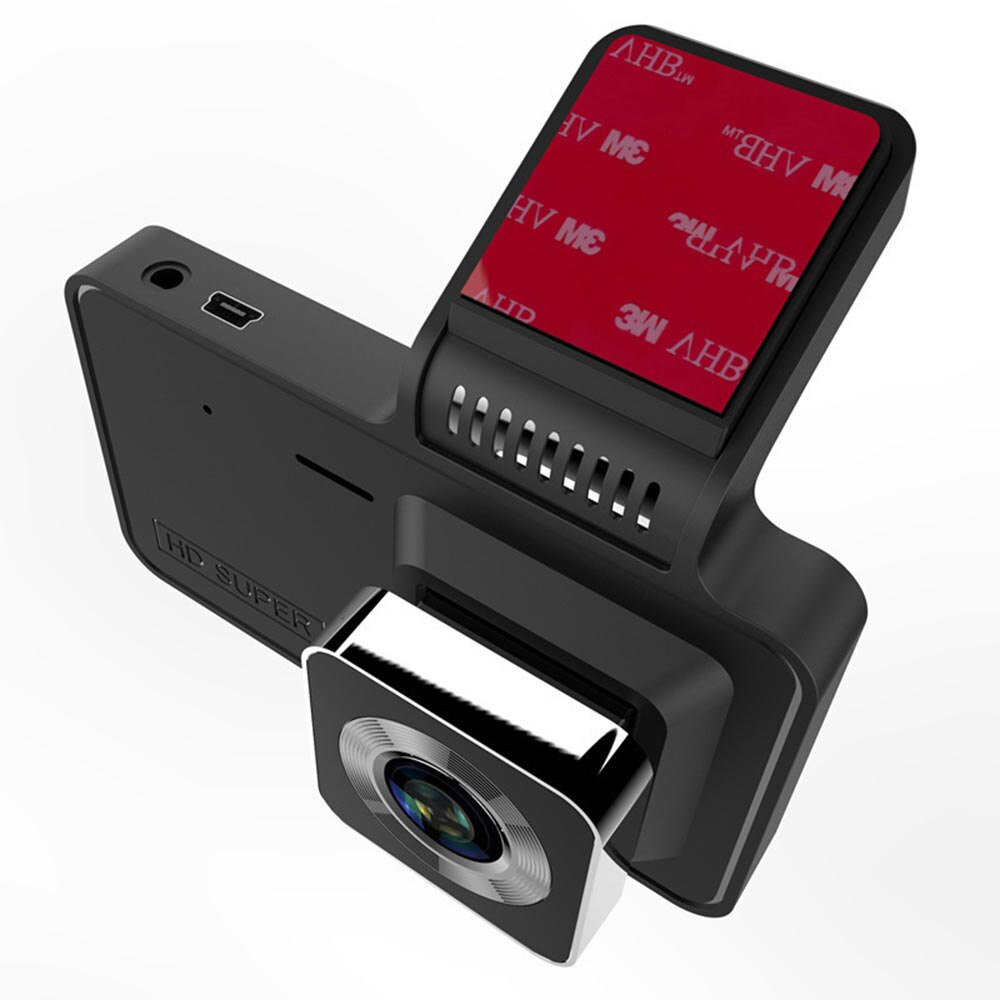 RoadPix | Compacte dashcam met scherm - 1080P Full HD autocamera, lusopname, nachtzicht, parkeermonitor