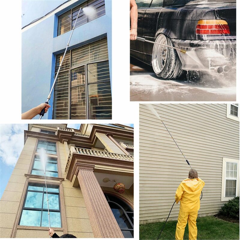 PowerSpray | Hogedrukreiniger – 4000 PSI voor dakgoten, daken en muren