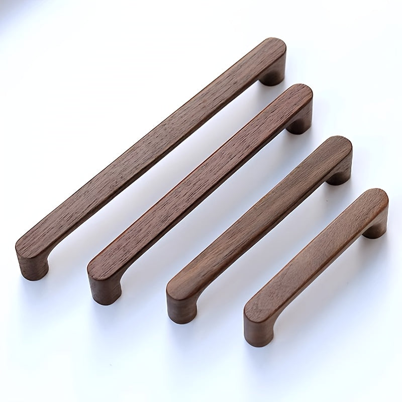 NaturaGrip | Houten kastgrepen – beuken en walnoot, moderne rustieke beslag