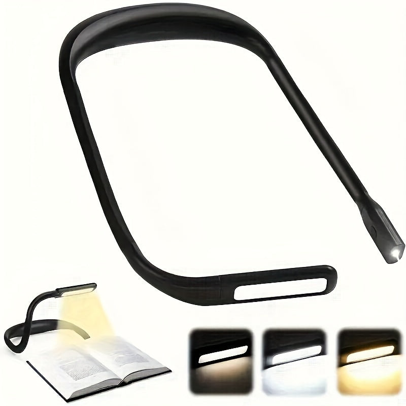 NeckRay | Oplaadbare nekleeslamp – handsfree boeklamp, oogvriendelijke LED,