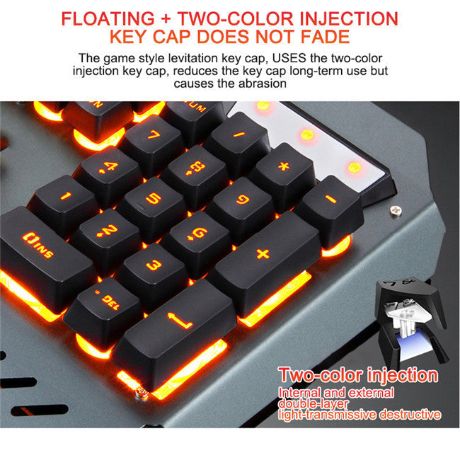 MechX | Pro Gaming mechanisch toetsenbord – bedraad, RGB-achtergrondverlichting en ultrakrachtig voor pc en laptop