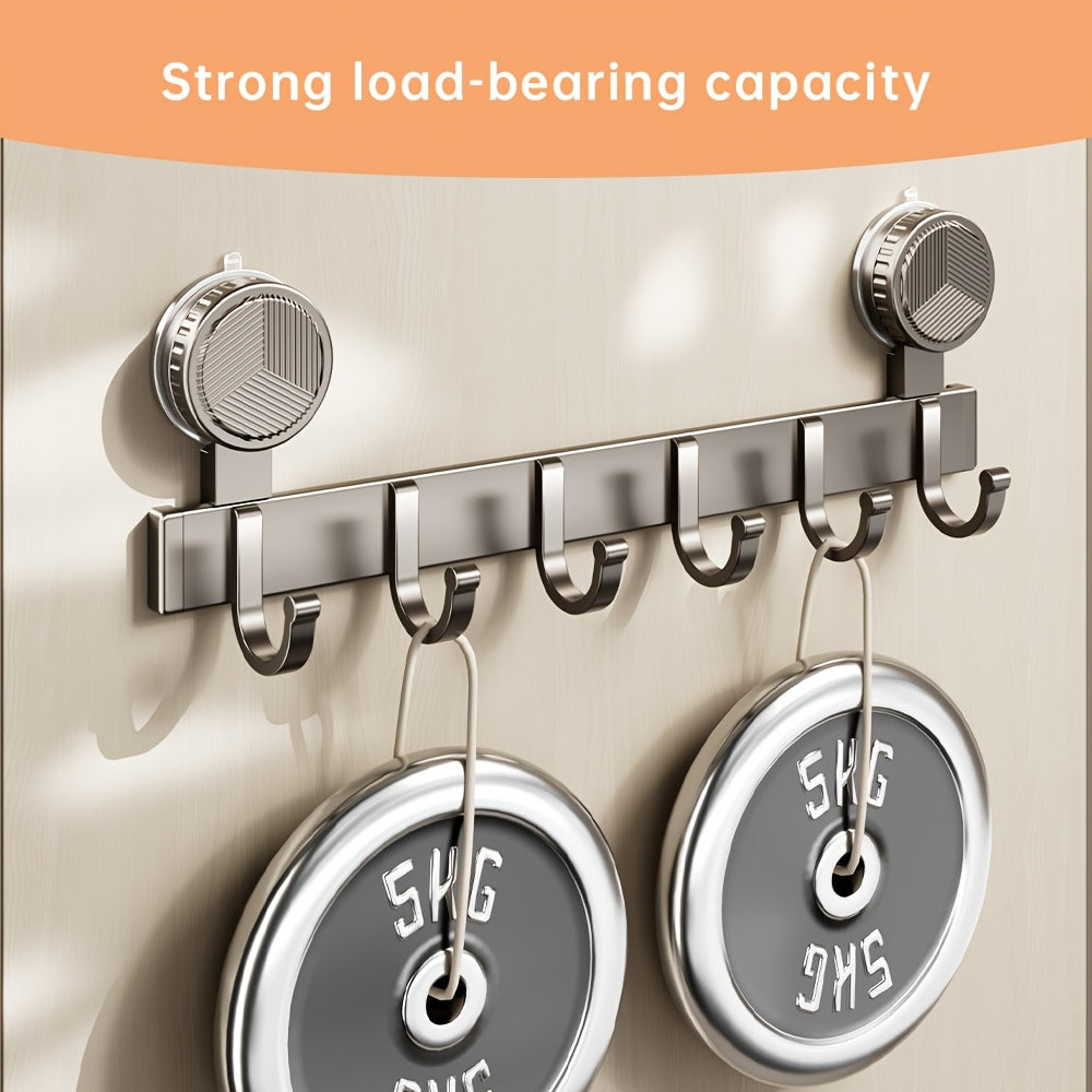 SureGrip | Zwaar uitgevoerde zuignaphaak – Deurorganizer voor handdoeken, jassen, sleutels